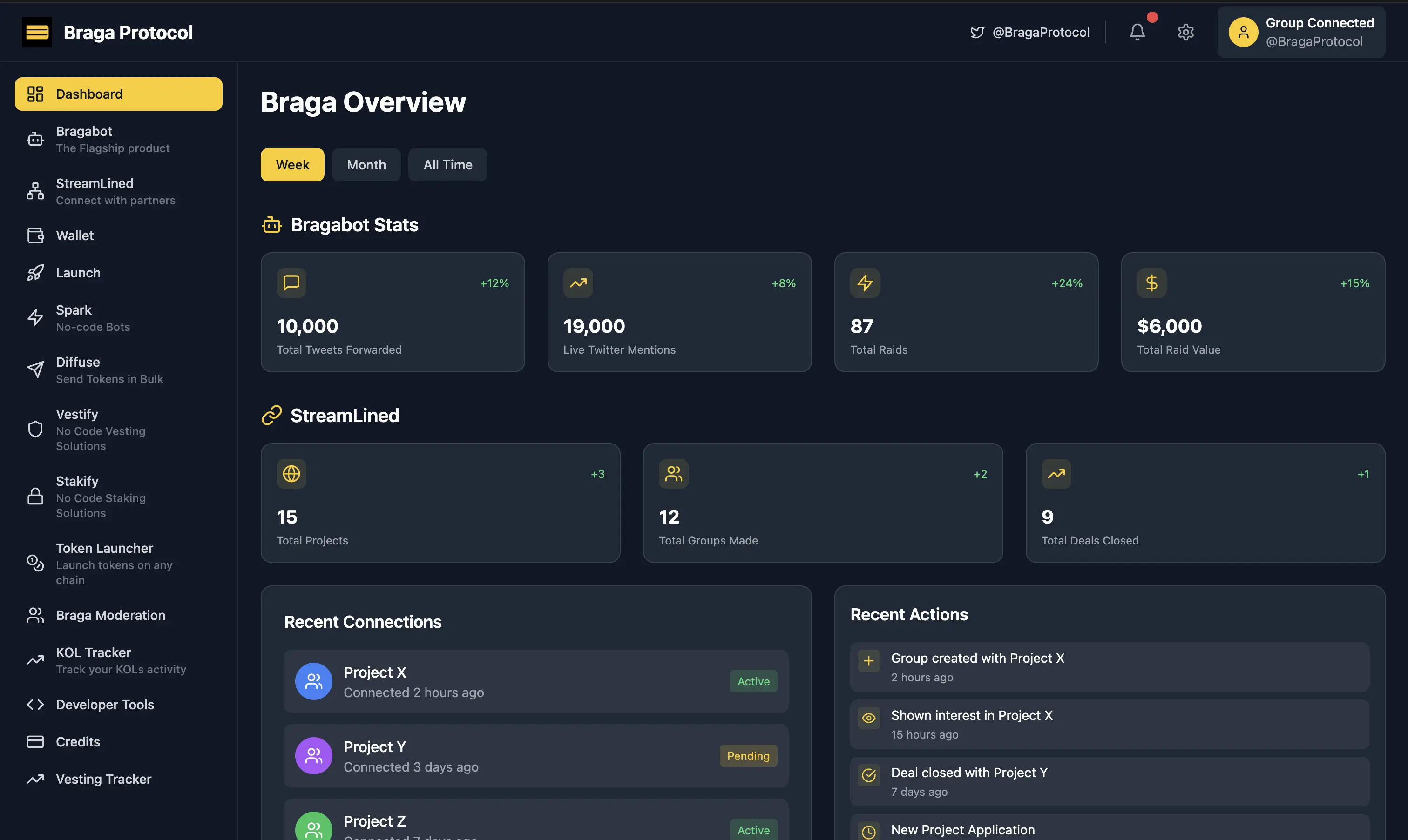 app screen